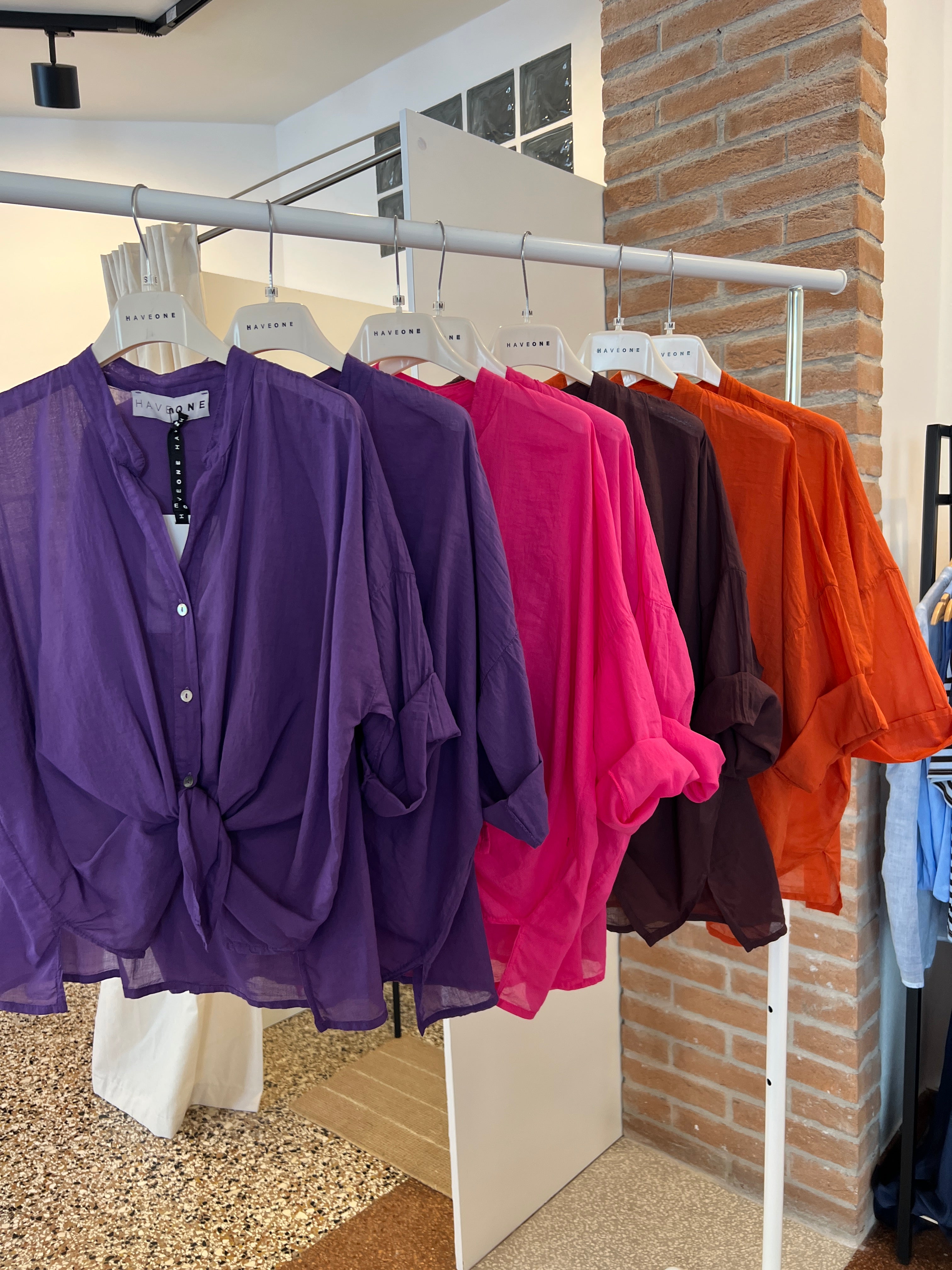 Camicia voile cotone