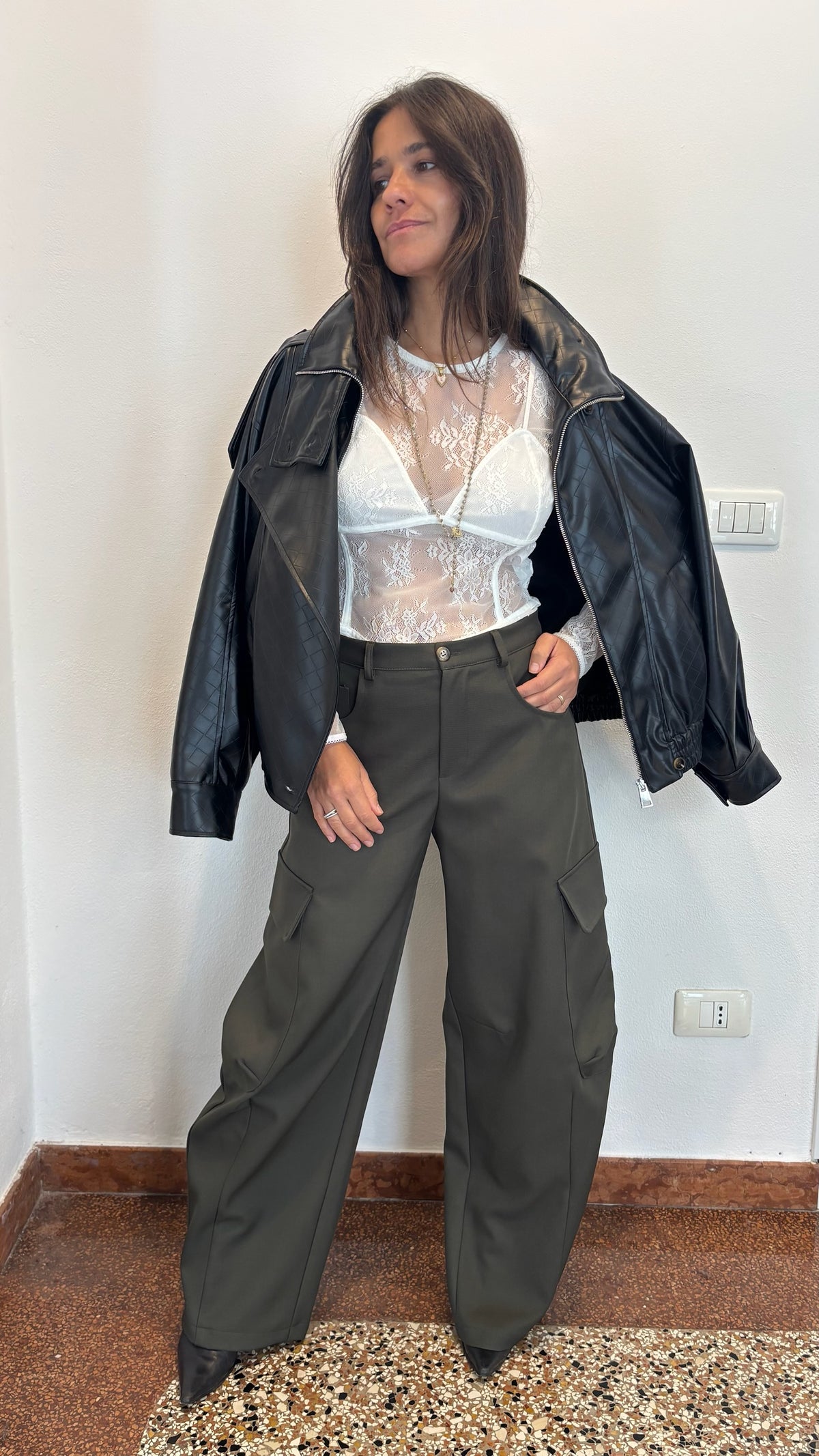Pantalone cargo