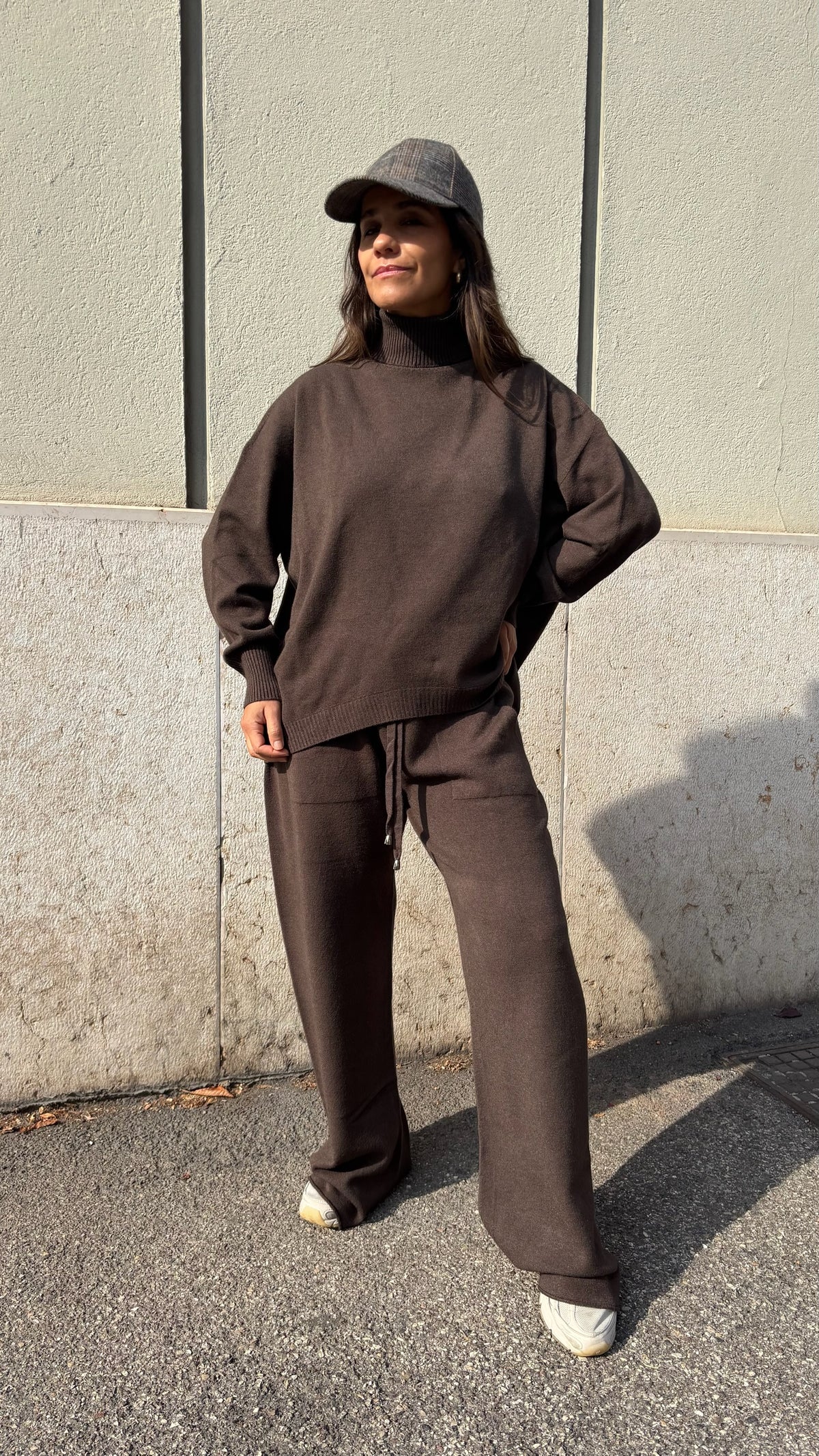 Completo Dolcevita Over + Pantalone