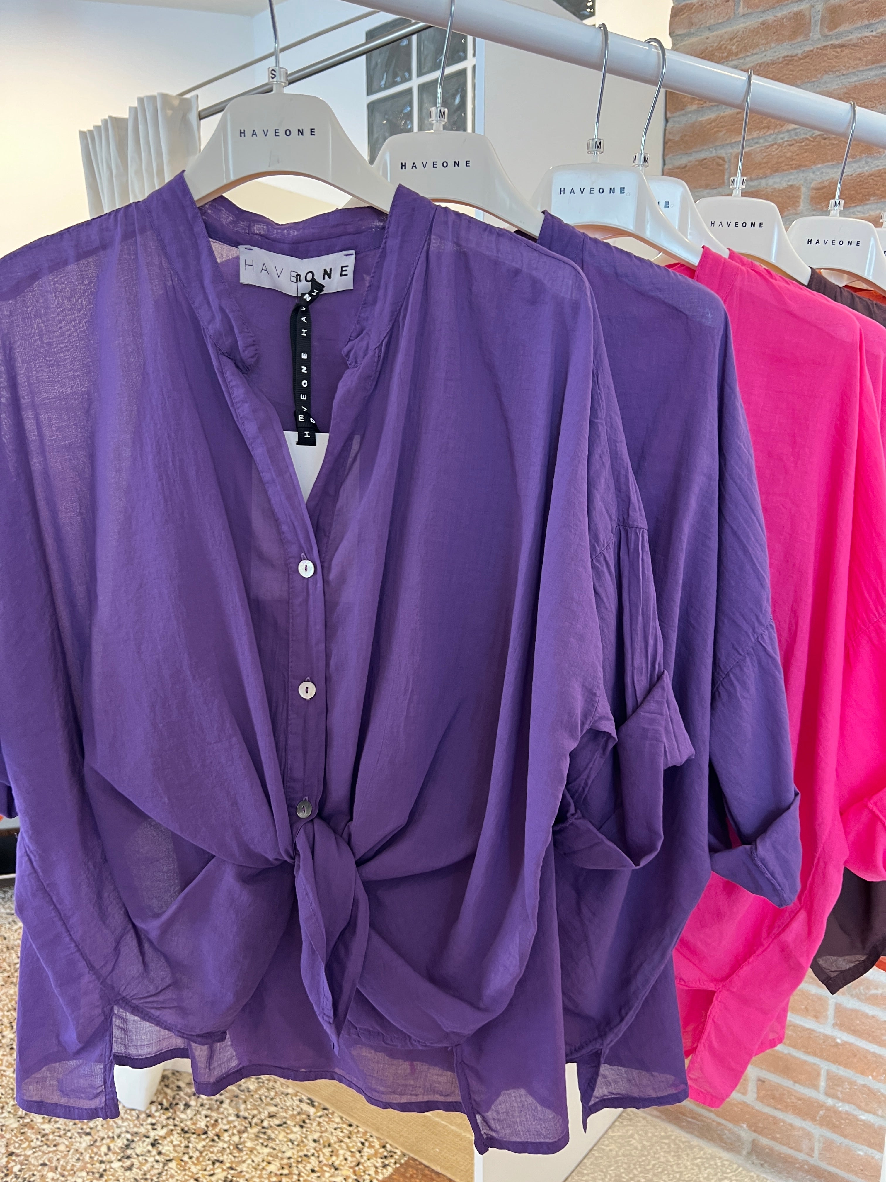 Camicia voile cotone