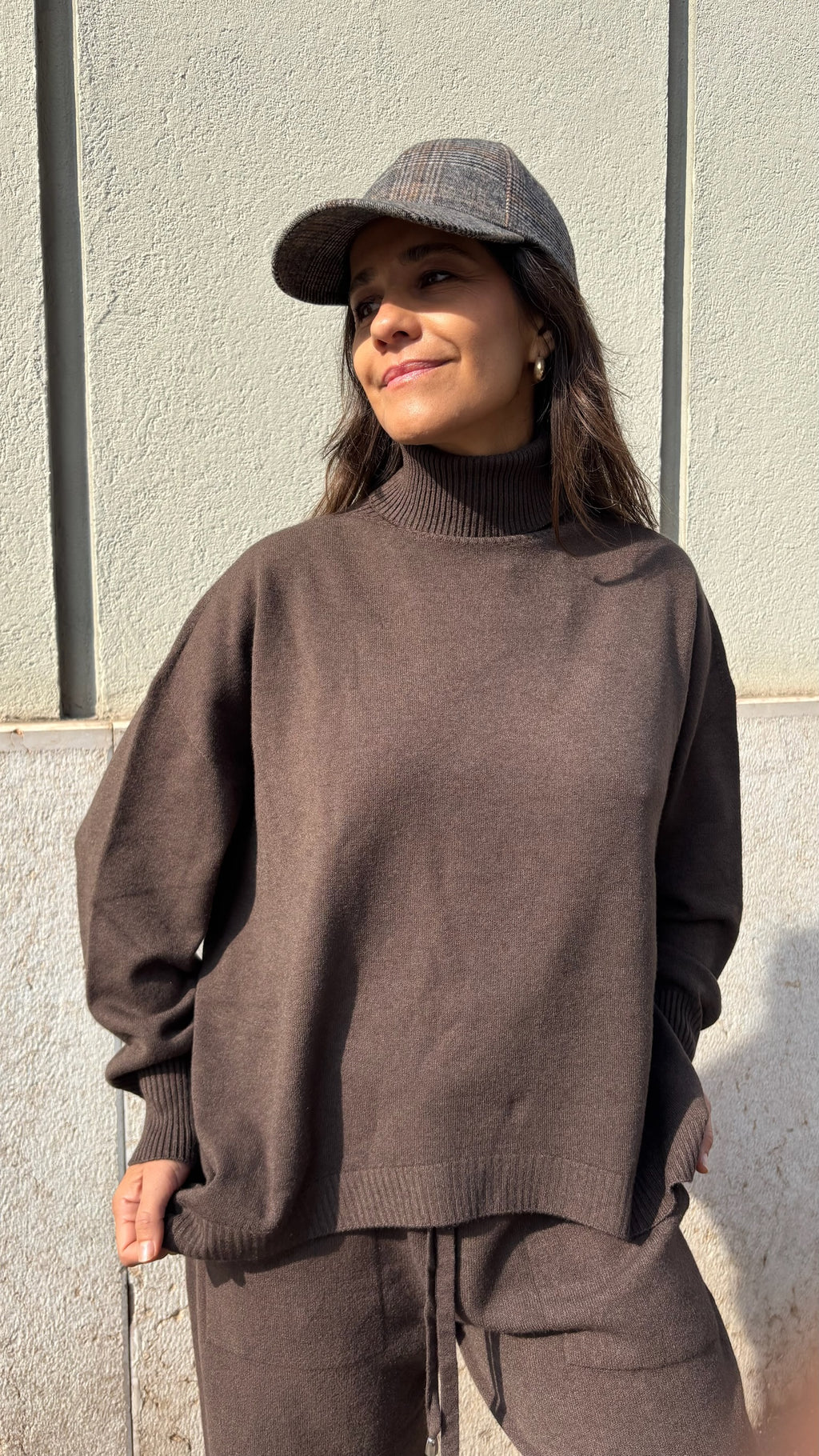 Completo Dolcevita Over + Pantalone